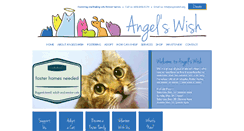 Desktop Screenshot of angelswish.org
